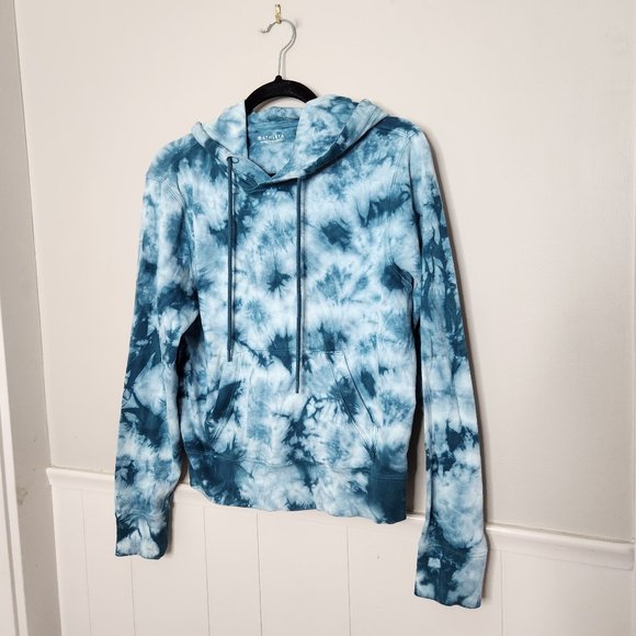 Athleta Tops - ATHLETA Sundown Tie Dye Hoodie Sweatshirt